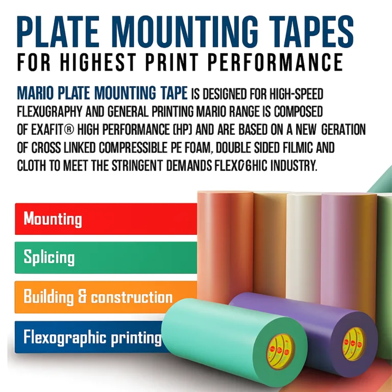 Plate mounting Tape Manufacturer