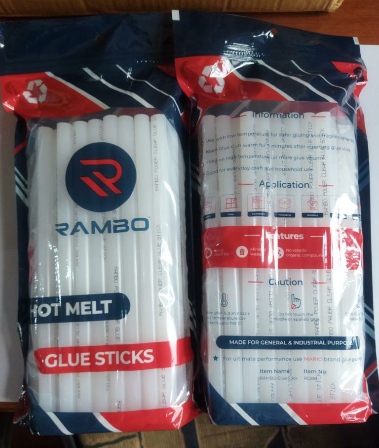 Rambo Semi Clear hot melt glue stick manufacturer